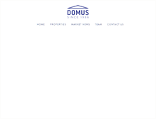 Tablet Screenshot of domusny.com
